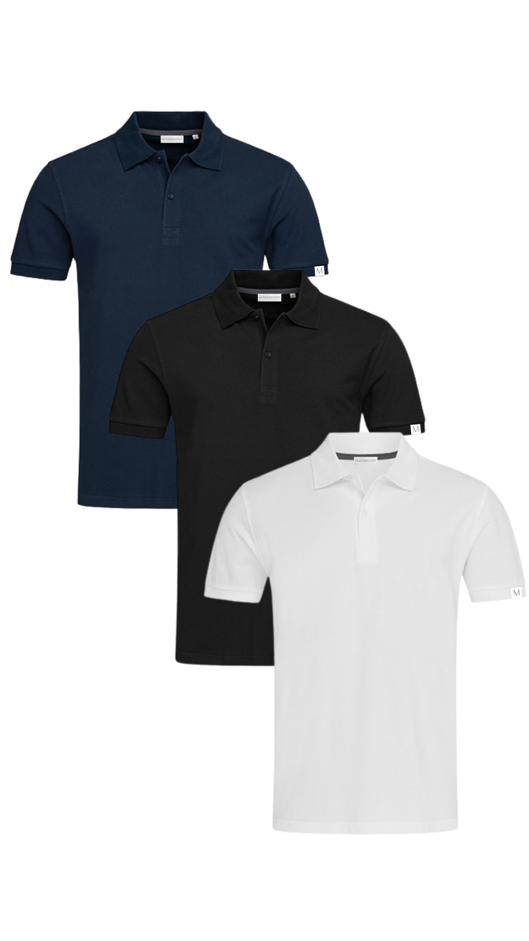 3 Pack Meisterstoff Work Polo - Mein Shop