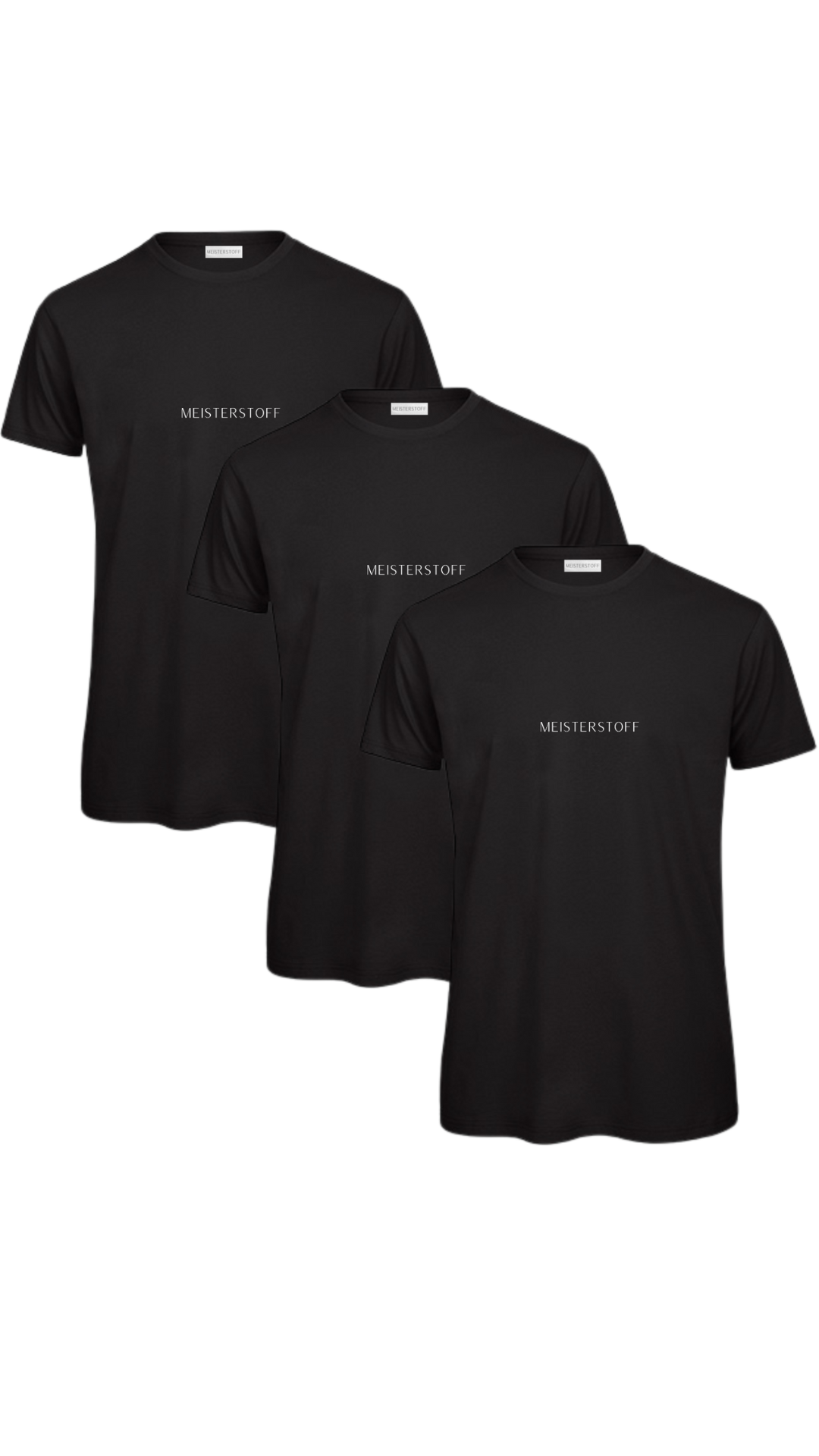 3 Pack Meisterstoff Work T-Shirt - Mein Shop
