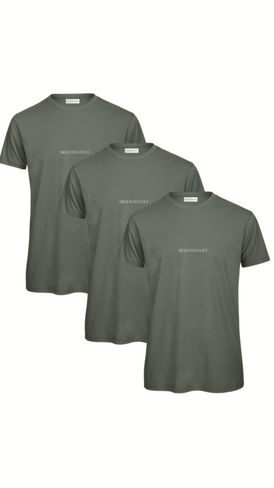 3 Pack Meisterstoff Work T-Shirt - Mein Shop