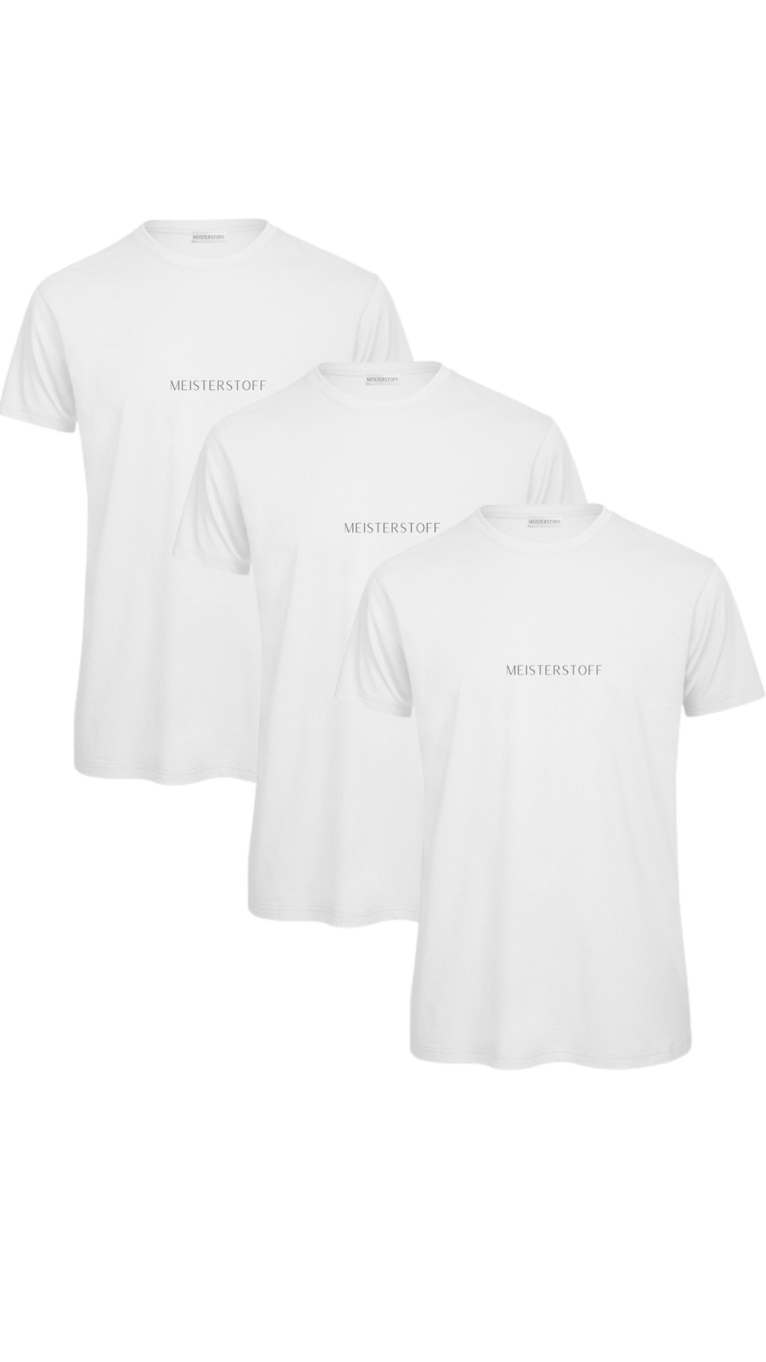 3 Pack Meisterstoff Work T-Shirt - Mein Shop
