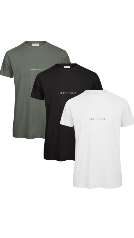 3 Pack Meisterstoff Work T-Shirt - Mein Shop